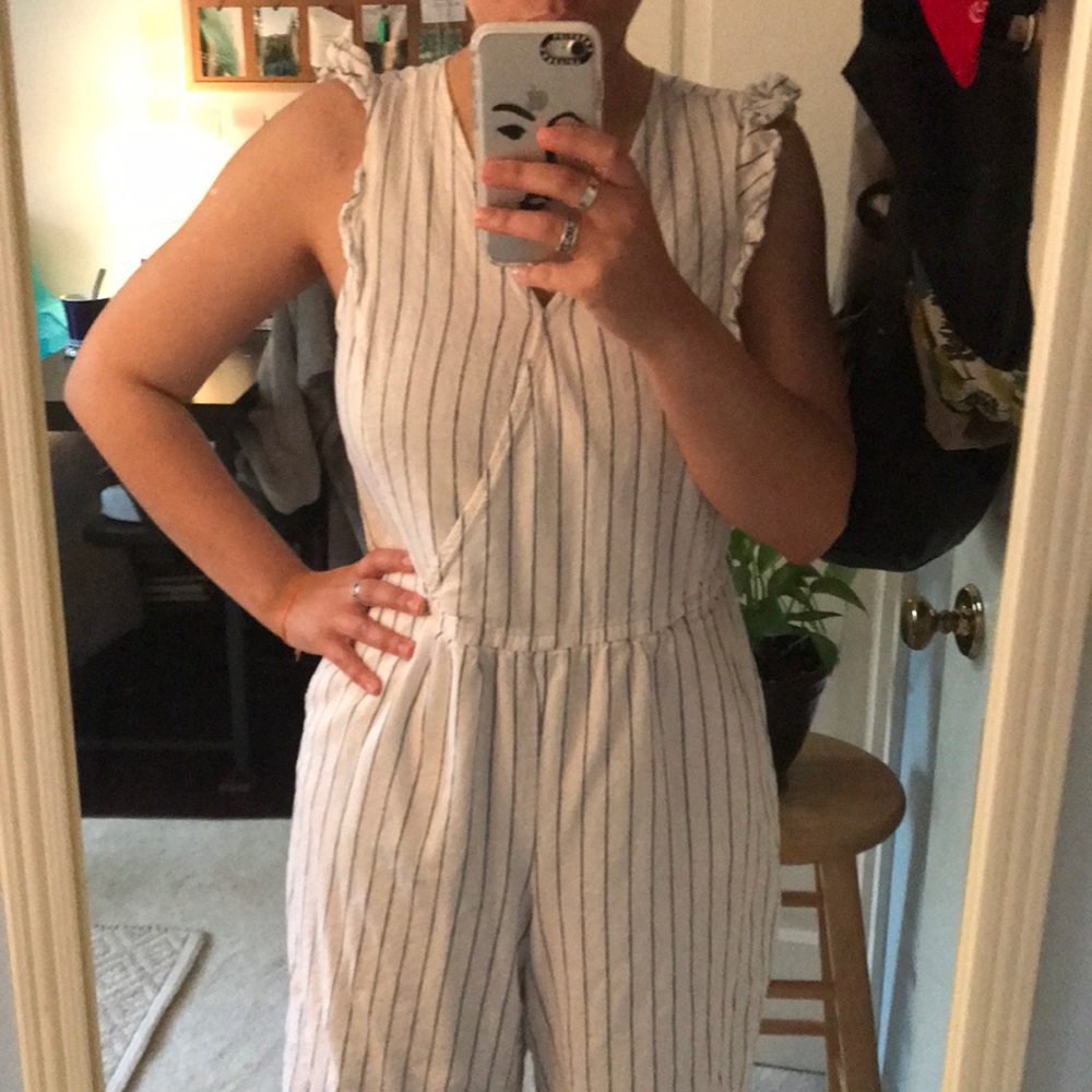 Old Navy Linen Jumpsuit